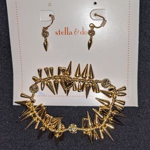 Stella & Dot Jewelry - Stella & Dot Renegade Bracelet/Earrings Stella & Dot Jewelry - Stella & Dot Renegade Bracelet/Earrings
